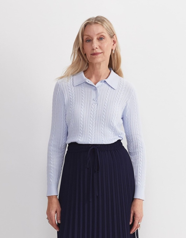 Sportscraft - Elka Baby Cable Polo