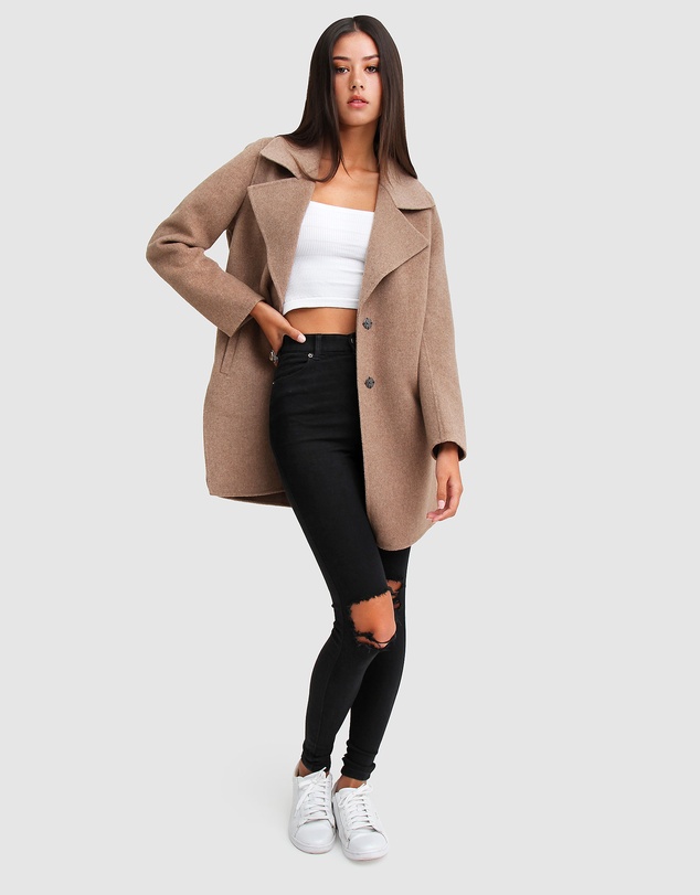 Belle & Bloom - Ex-Boyfriend Wool Blend Coat