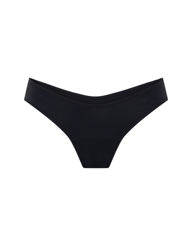 Modibodi - Swimwear Period Brazilian Brief Light Absorbency Black