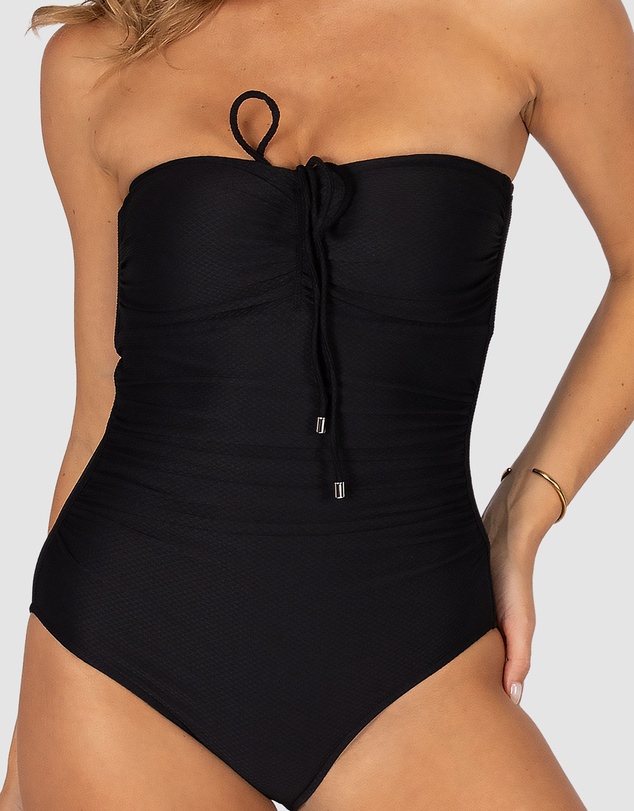 Baku Swimwear - Rococco Bandeau One Piece Swimsuit