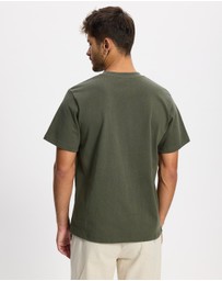 Rhythm - Heavy Vintage Embroidered SS T-Shirt