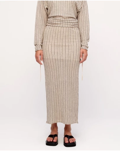 Zulu & Zephyr - Semi Sheer Knit Skirt