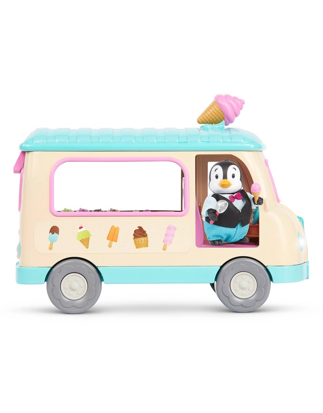 Lil Woodzeez - Scoops Ice Cream Truck Truck Playset