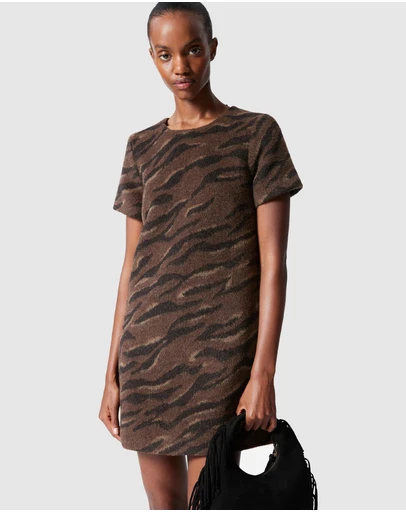 & Other Stories - Wool Jacquard Mini Dress