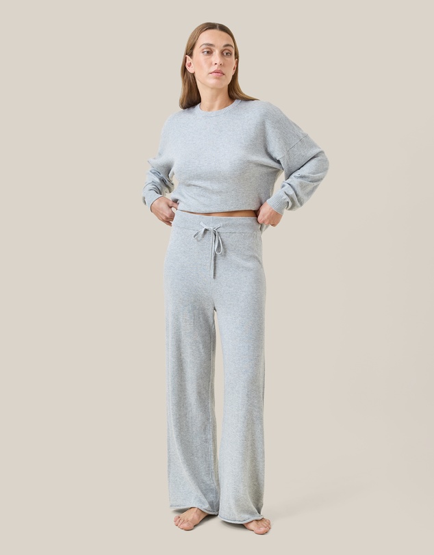 Papinelle - Cotton Cashmere Straight Leg Pant