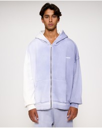 Bonsai - Special Dye Full Zip Oversized Hoodie