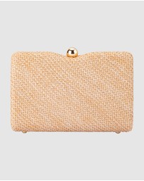 Olga Berg - Birdie Textural Handle Bag