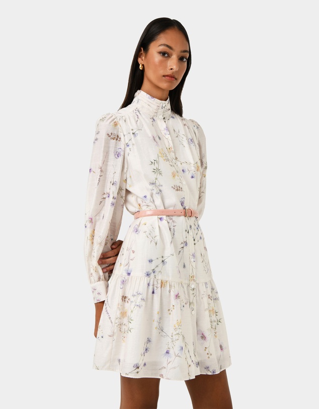 Forcast - Aurae Floral Tiered Dress