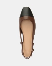 Wittner - Dame Leather Slingback Flats
