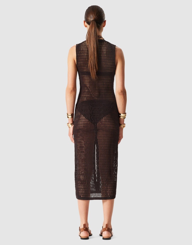 & Other Stories - Open-Knit Maxi Dress