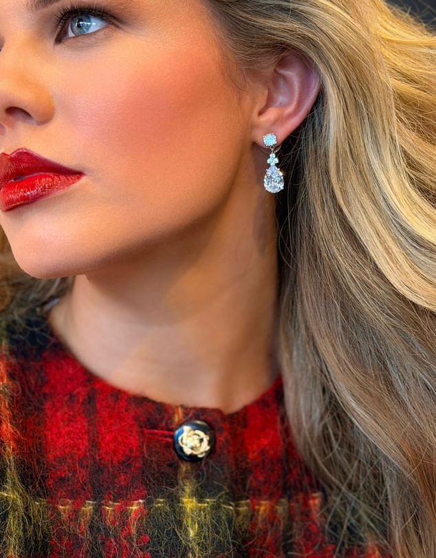 Stephanie Browne - Velvet Earrings