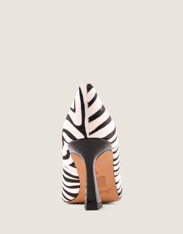 Shelly Shen - Aster High Heel Pumps Black/Zebra
