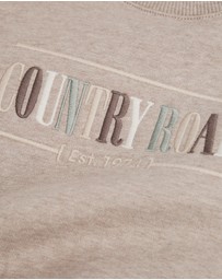 Country Road - Organically Grown Cotton Logo Oversized Long Sleeve Bodysuit