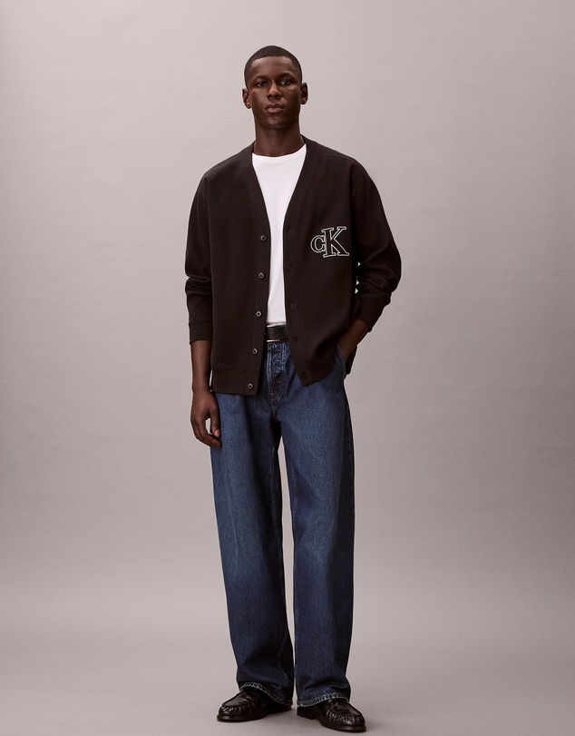 Calvin Klein Jeans - Double Rib Logo Cardigan
