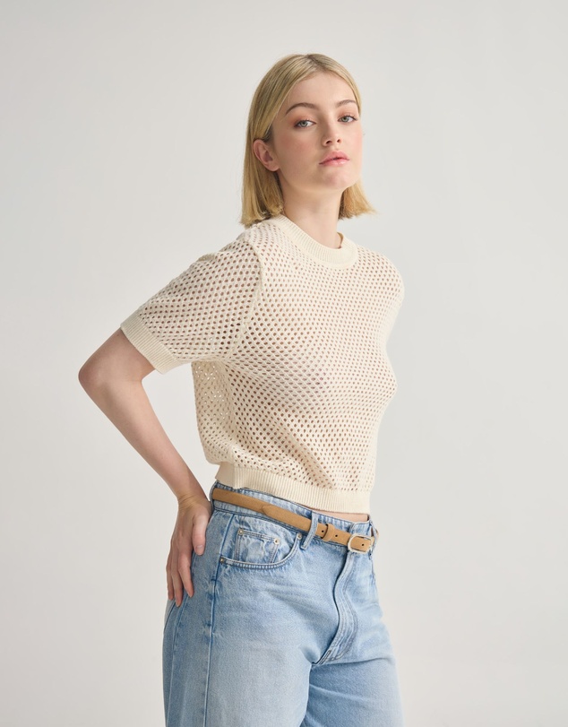 Oxford - Luna Cotton Knit Top
