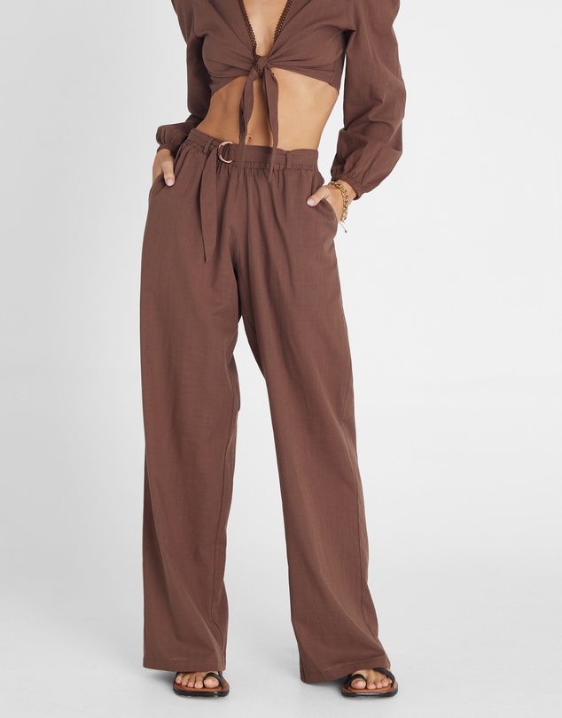 Heaven Australia - Garnet Relaxed Wide Leg Pant