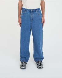 Huffer - Block Denim Jean/Rounder