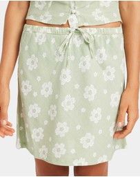 Roxy - Womens Blossom Bias Mini Skirt