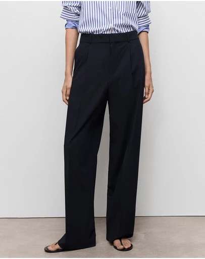 M.N.G - Low-Rise Wide-Leg Trousers
