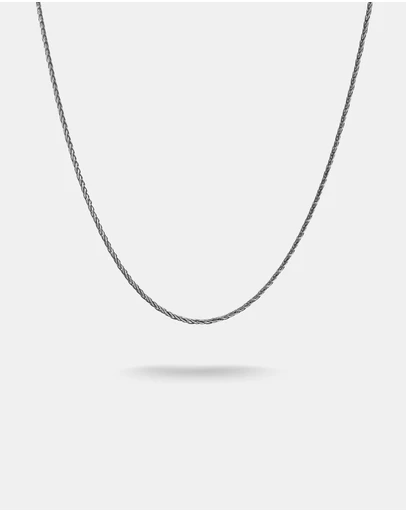 THOMAS SABO - THOMAS SABO Narrow Braided Necklace Wild Horses