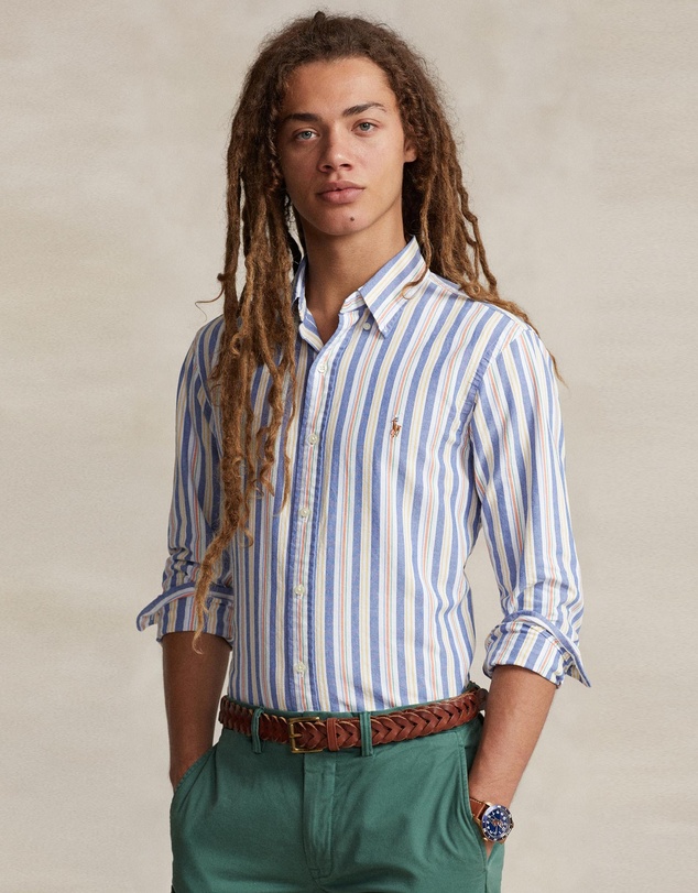 Polo Ralph Lauren - Custom Fit Striped Oxford Shirt