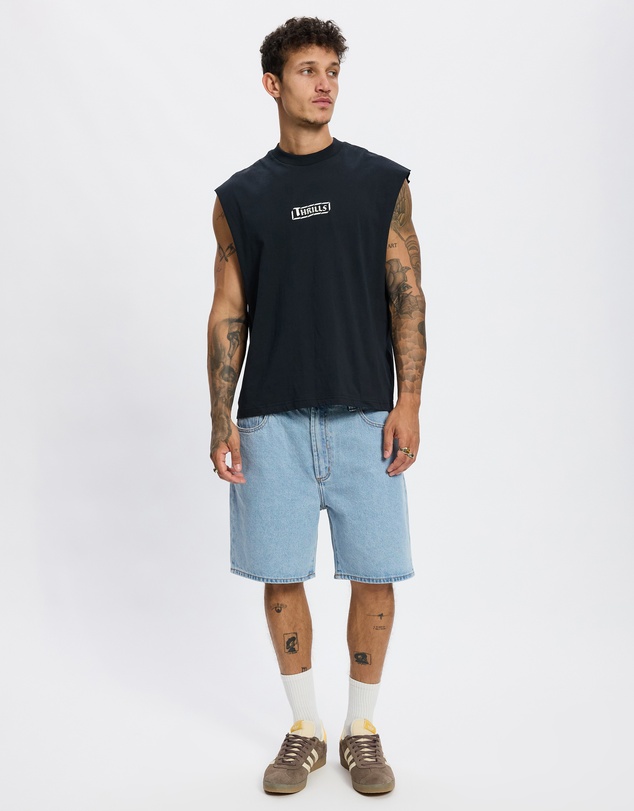 Thrills - Calm State Embro Box Fit Oversize Cropped Muscle Tee