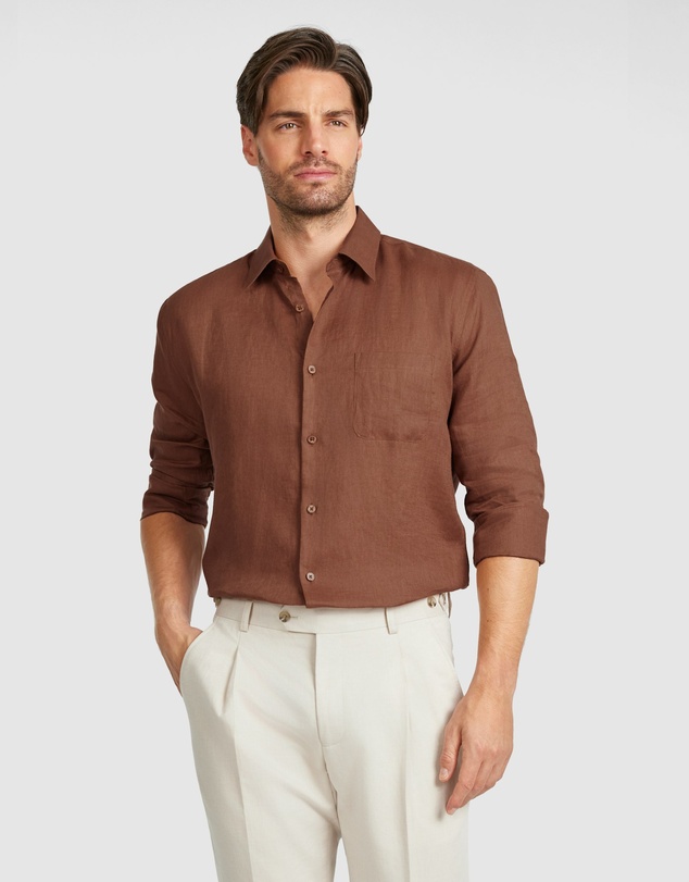 Tarocash - Hamilton Pure Linen Shirt