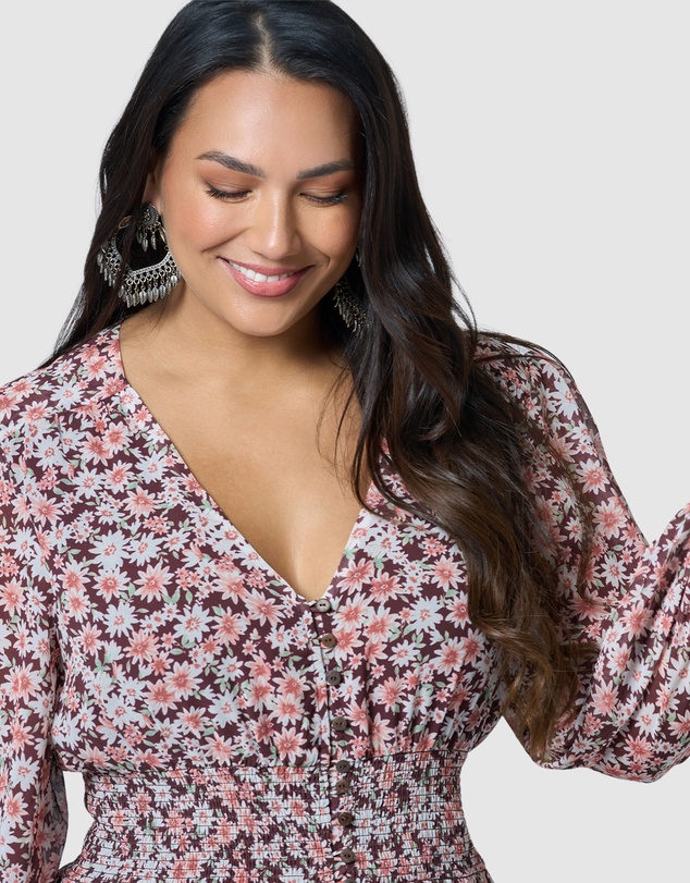 The Poetic Gypsy - Bohemian Harmony Maxi Dress