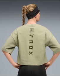 Puma - X Hyrox Cropped Lifestyle Tee - Women's