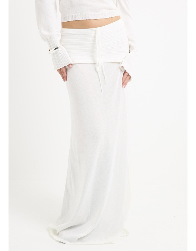 Subtitled - Palma Fold Waistband Skirt