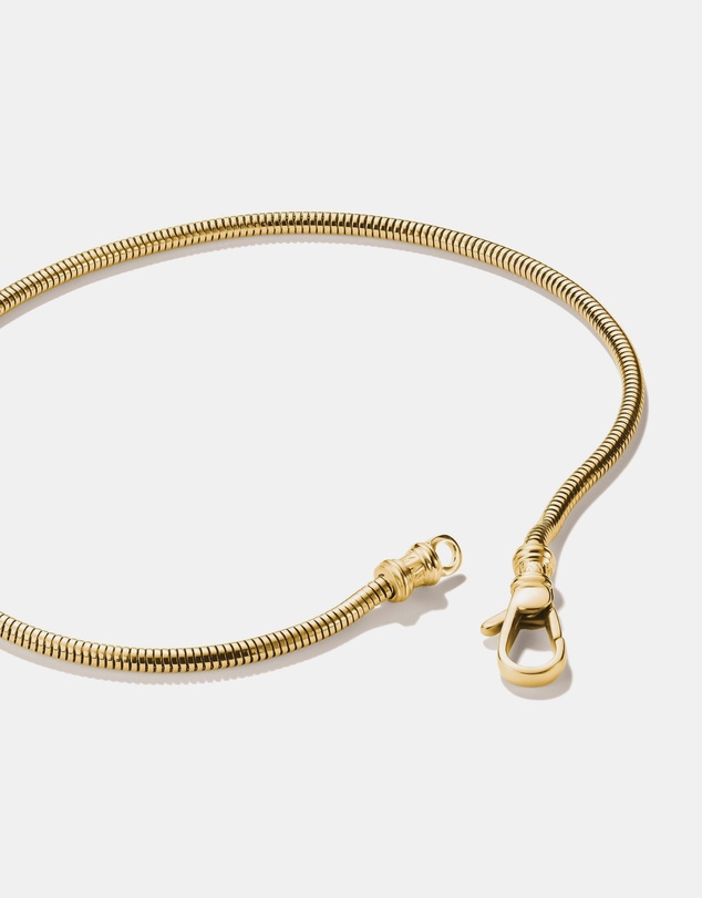 THOMAS SABO - Gold-Tone Stainless Steel Snake Chain Bracelet 2mm