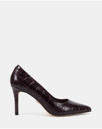 Wittner - Ravyn Croc Embossed Leather Pumps