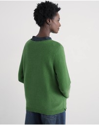 Seasalt - Seasalt Cornwall Green Makers Cotton Jumper