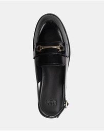 Wittner - Alexia Leather Slingback Loafers