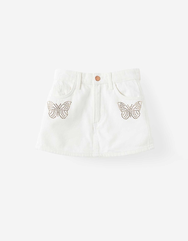 Cotton On Kids - Alayna Aline Denim Skort