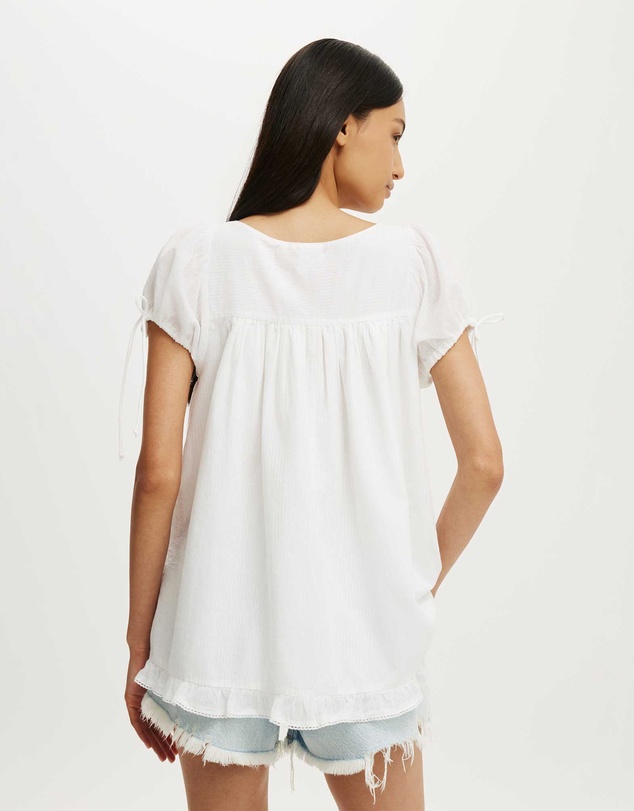 Cotton On - Eliza Babydoll Tunic Top
