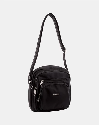 Pierre Cardin - Pierre Cardin Nylon Anti-Theft Cross Body Bag