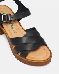 BioNatura - Verna Leather Platform Heels