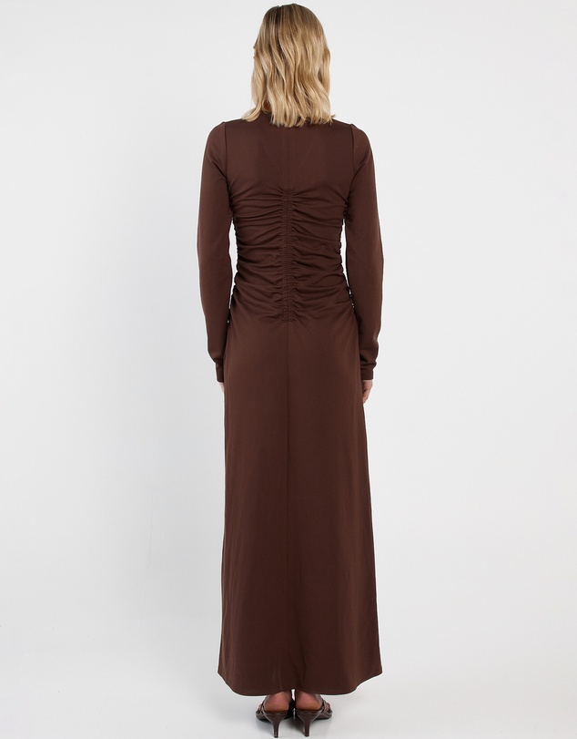 Sass - Abia Gathered Front Jersey Dress