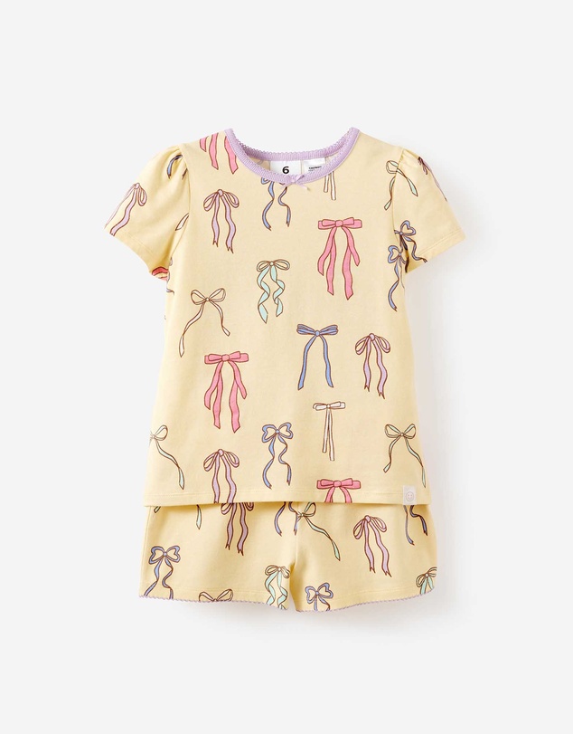 Cotton On Kids - Dreamdrift Puff Short Slv Pj Set