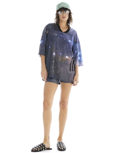 THE TALES - Recycled Celestial Football Jersey