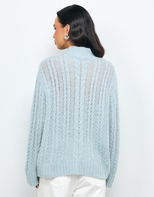 AERE - Zahra Cable Knit Jumper