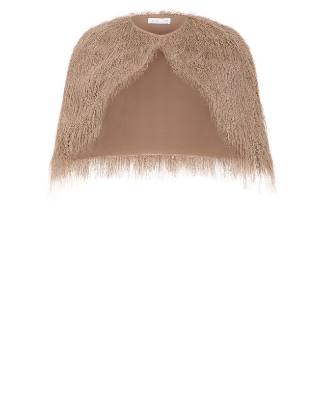 City Chic - Plus size Susie Capelet - latte