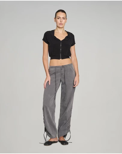 Love and Nostalgia - Big Baddie Pant - Pigment Black