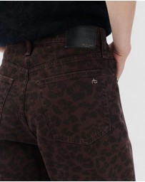rag & bone - Shea Full Relaxed Straight Jeans