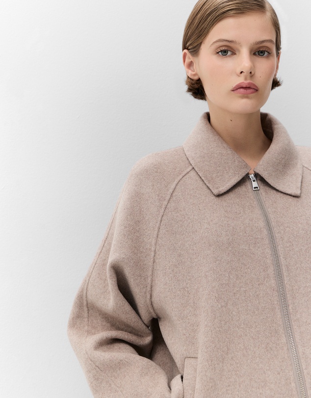 UNISON - Collared Oversized Jacket