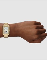 Fossil - Raquel Gold Tone Multifunction Watch
