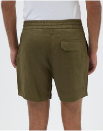 AERE - Euro Resort Linen Shorts