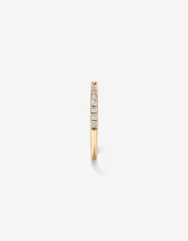 Michael Hill - 0.25 Carat TW Diamond Open Wedding Band in 14kt Yellow Gold