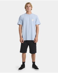 Quiksilver - Mens Og Box Logo T-Shirt